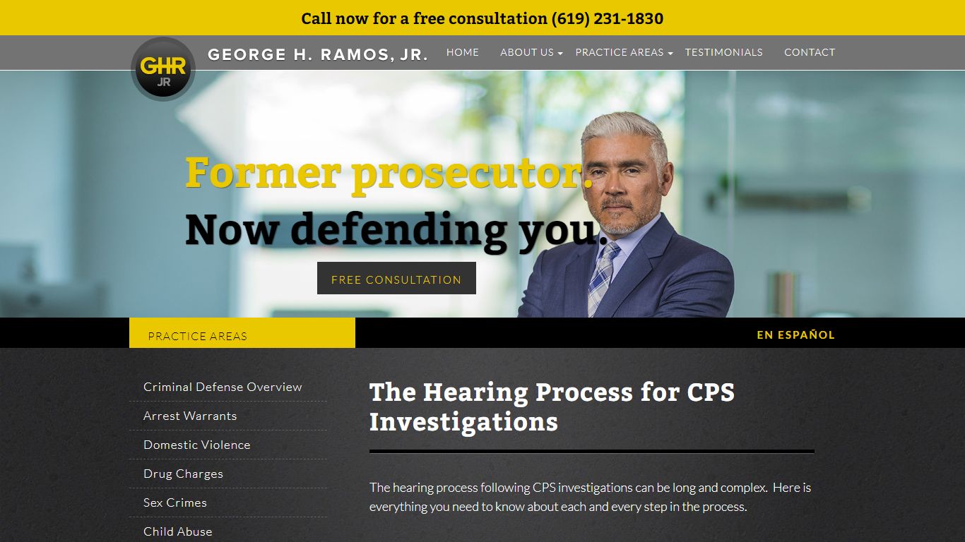 The Hearing Process for CPS Investigations - George H. Ramos, Jr ...